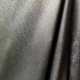 Satiny Touch Textured Dark Gray Sheer Curtain 4