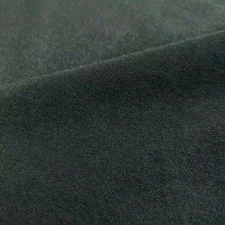 Fine Dark Green Matte Velvet Curtain
