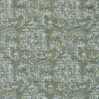 De Luxe Jacquard Sage Green Damask Curtain 2