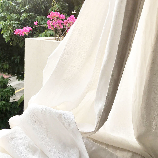 Brighten Your Home with White Sheer Curtains