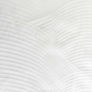 Tide Luxury Wave Patterned White Sheer Curtain