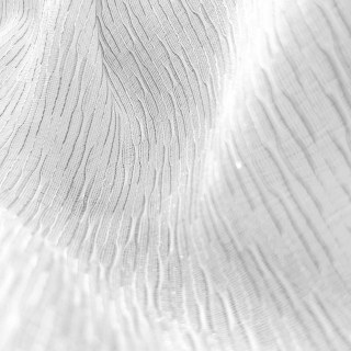 Whisper Wave Shimmering Ivory White Sheer Curtains