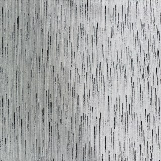 Gilded Stream Silver Gray Curtain with Metallic Stripes 4