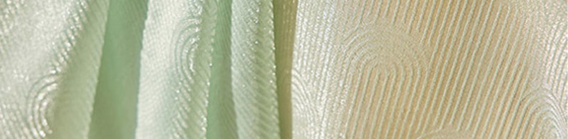 Art Deco Sheer Curtain