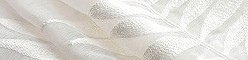 Embroidered Sheer Curtain