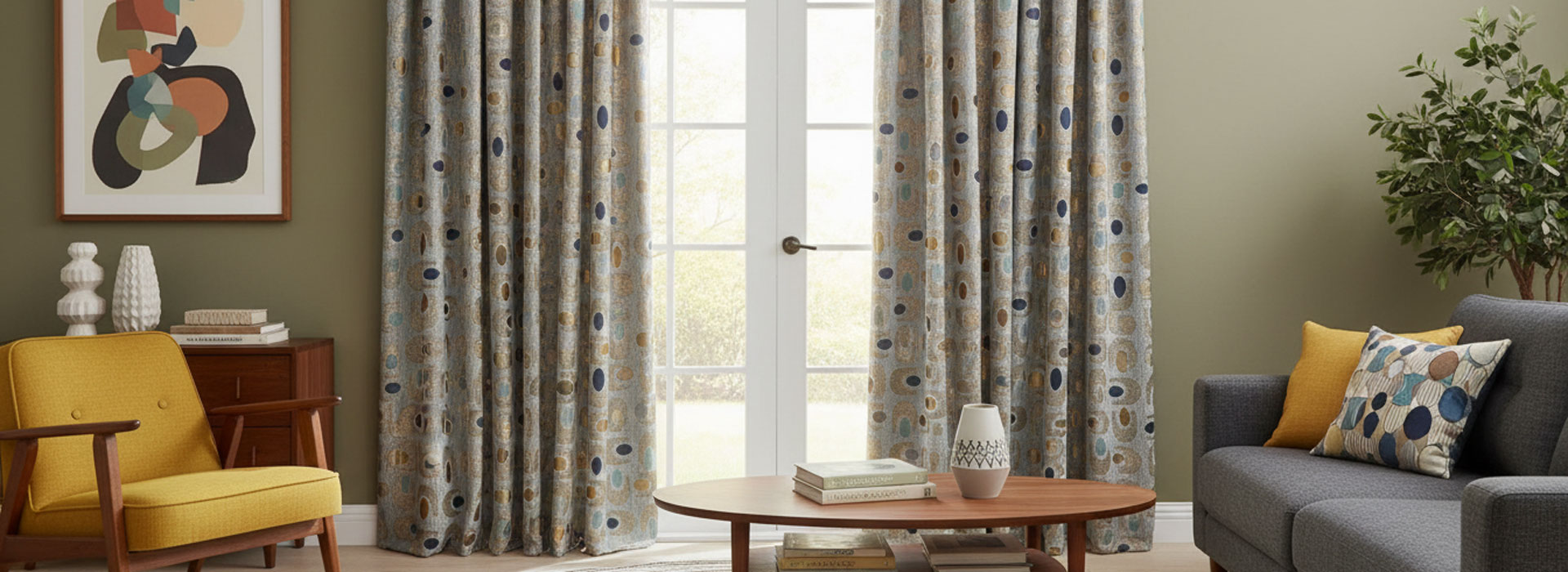 Mid Century Curtains